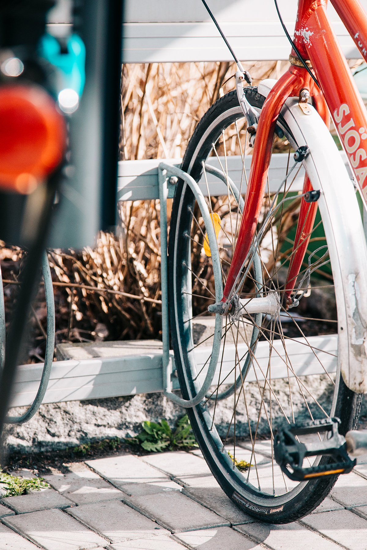 Cykelvaderskydd Hjulhallare Am00001725