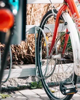 Cykelvaderskydd Hjulhallare Am00001725