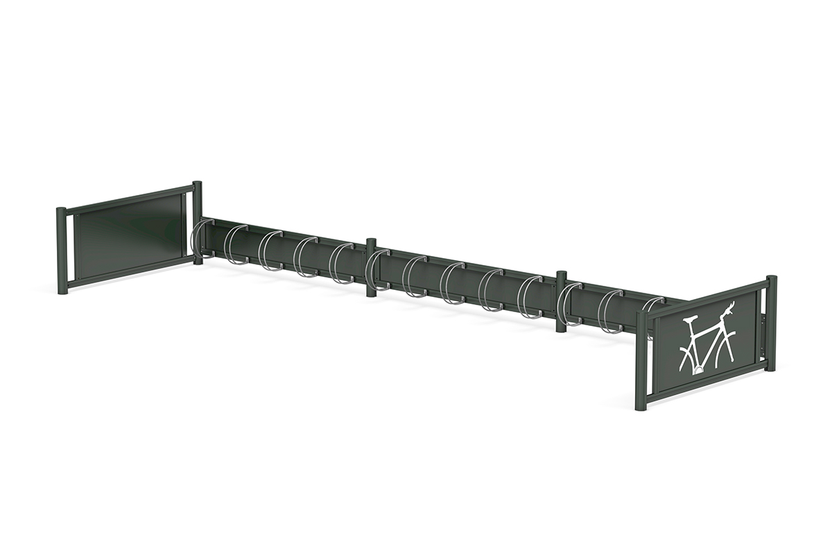 Produktslider Cykelparkering Velopark Am00001773
