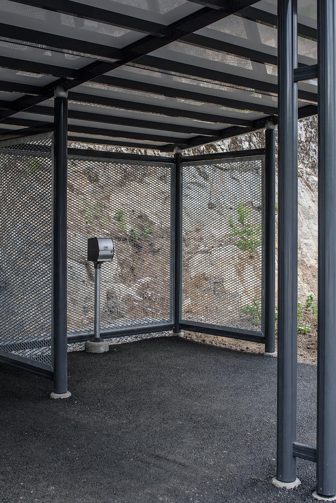 Bilparkering Carport Autone Strackmetall Referens Am00001449