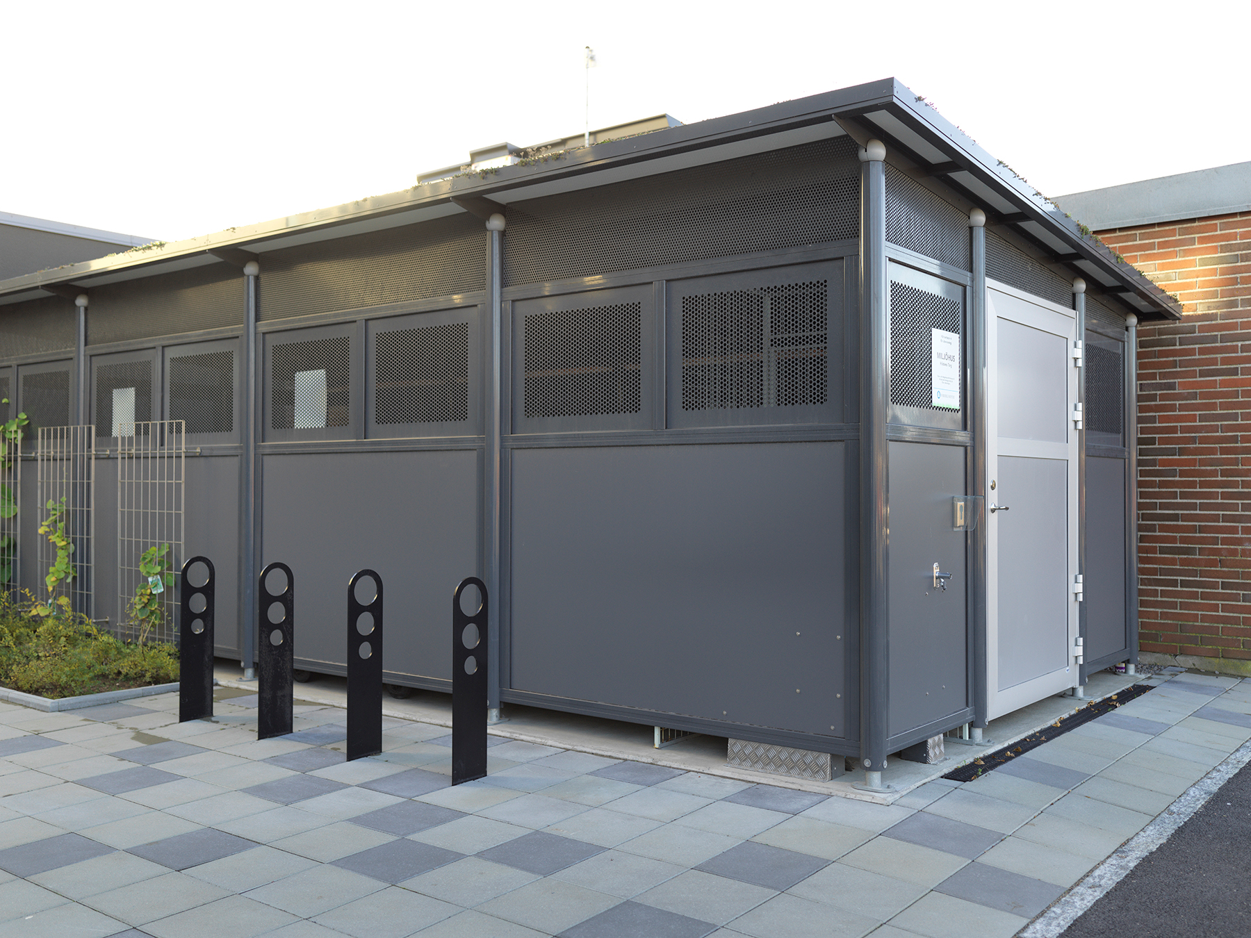 Cykelparkering Pollare Referens Bi00001886